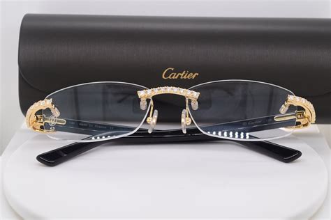 diamond cartier glasses for cheap|real cartier glasses with diamonds.